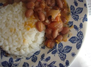 Arroz con habichuelas (click for basic recipe!)