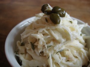 Celeriac cleans up real nice....