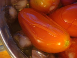 Pull them out of the water as soon as they split