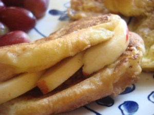 A delicious autumn breakfast