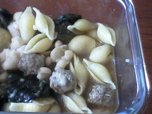 And another view of the meatball version