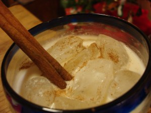 Some folks serve it on the rocks. I do like it a bit diluted. You could also top off with a bit more rum.