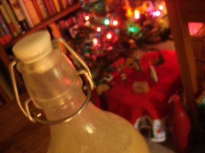 These bottles from IKEA look great for hostess gifts