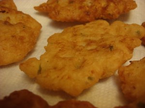 Piles of golden crispiness