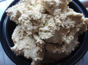 Ready to be stored in the fridge