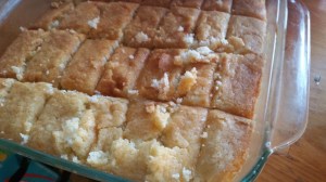 Very tender and moist cake....